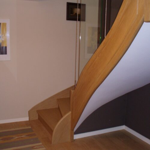 Escalier à la française revisité