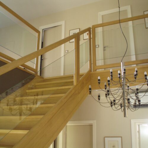 Escalier à la française revisité