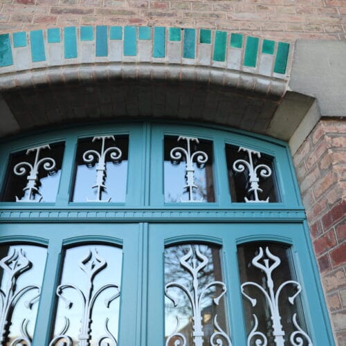 reproduction isolante porte ancienne