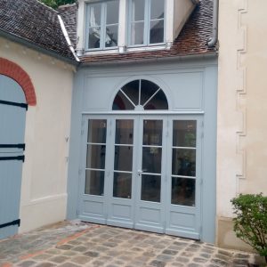 création porte de garage